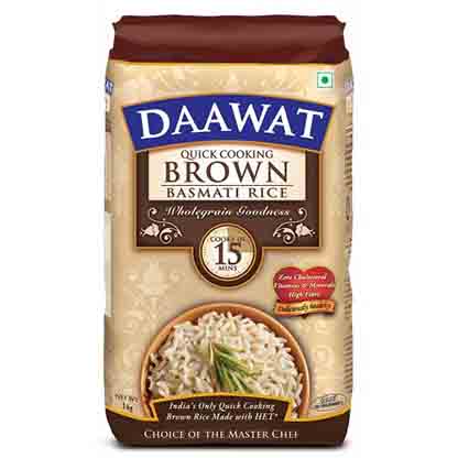Rice Daawat Brown Basmati 1kg